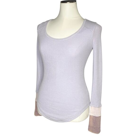 Free People Sunnie Valley Cuff Thermal Top size Small - Picture 4 of 10